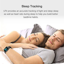 Load image into Gallery viewer, Smart Watch, UMIDIGI UFit Fitness Tracker for Men Women with Blood Oxygen(SpO2) Meter Heart Rate Monitor 5ATM Waterproof, Smartwatch for iPhone Android Phones