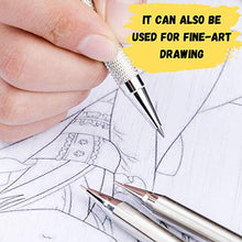 Load image into Gallery viewer, Mr. Pen- Metal Mechanical Pencil Set with Lead and Eraser Refills, 5 Sizes, 0.3, 0.5, 0.7, 0.9, 2mm, Drafting, Sketching, Architecture, Drawing Mechanical Pencils, Metal Mechanical Pencils