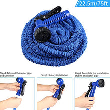 Load image into Gallery viewer, ONSON Expandable Garden Hose, Lightweight&Strongest Flexible Expanding Garden Hose Kit, Heavy Duty Pressure Water Hose Satisfy for Cleaning, Lawn and All Watering Needs (25FT)