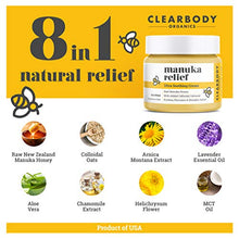 Load image into Gallery viewer, Eczema Psoriasis Cream for Dry Itchy Cracked Irritated Skin- Manuka Honey & Colloidal Oatmeal Treatment for Dermatitis, Shingles, Acne, Rosacea- Natural Anti-itch Relief for Kids, Adults, Baby Eczema