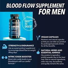 Load image into Gallery viewer, L Arginine Capsules Ultimate Supplement for Performance & Endurance with Added Vascular Support from Nitric Oxide (NO)
