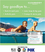 Load image into Gallery viewer, Hemp Pain Relief Cream- Made in USA Lab Tested Hemp Oil Formula for Arthritis, Back, Knee, Joint, Carpal Tunnel, Nerve, Muscle Pain for Inflammation, Soreness with Natural Peppermint & Arnica Extract