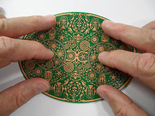 Load image into Gallery viewer, Meditation & Mindfulness Spiritual Sacred Geometry Tool for Healing Wisdom Harmonic & Light Body Activation - Powerforms Copper Portal 5.75” x 4.25”