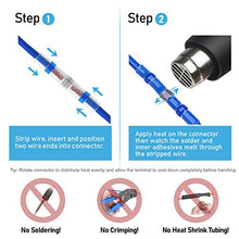 Load image into Gallery viewer, TICONN 150 PCS Solder Seal Wire Connectors, Heat Shrink Butt Connectors, Waterproof and Insulated Electrical Wire Terminals, Butt Splice (150PCS)