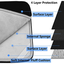 Load image into Gallery viewer, Laptop Sleeve 15.6 Inch, Hsmienk Durable Shockproof Protective Cover Flip Case Briefcase Carrying Computer Bag Case Compatible with 15.6 Inch HP, ASUS, Lenovo, Acer, Notebook, Computer, Black