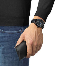Load image into Gallery viewer, Tissot Men's PRS 516 316L Stainless Steel case with Black PVD Coating Swiss Automatic Leather Strap, 20 Casual Watch (Model: T1004303605102)