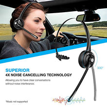 Load image into Gallery viewer, Vont Bluetooth Headset with Microphone, V5.0, Wireless Headset, CVC 6.0 Noise Cancel, Bluetooth Headphones with Mic, Phone Headset, Headsets Suitable for VOIP, Skype, Call Centers, Offices, Trucker