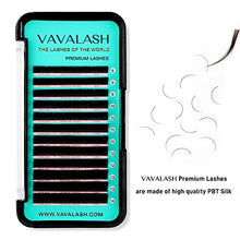 Load image into Gallery viewer, Eyelash Extensions 0.15 C Curl 8-14mm Lash Extensions Supplies Individual Lashes Premium Silk Volume & Classic Lash Soft Matte Dark Professional Eyelashes Extension (0.15-C-8-14 Mixed)