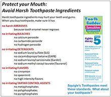 Load image into Gallery viewer, Squigle Tooth Builder SLS Free Toothpaste (Stops Tooth Sensitivity) Prevents Canker Sores, Cavities, Perioral Dermatitis, Bad Breath, Chapped Lips - 2 Pack