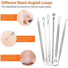 Load image into Gallery viewer, 2022 Latest 15 PCS Pimple Popper Tool Kit, Blackhead Remover Comedone Acne Extractor Tools, Professional Sharp Stainless Skin Blemish Removal Pimple Tools with Metal Case