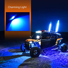 Load image into Gallery viewer, Nilight LED Rock Light 4PCS Blue Light Pods Waterproof Under Body Wheel Well Light Exterior Interior Lights for Car Truck Pickups ATV UTV SUV Motorcycle Boat, 2 Years Warranty
