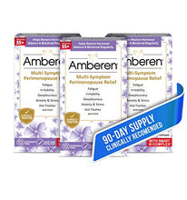 Load image into Gallery viewer, Amberen Peri: Safe Multi-Symptom Perimenopause Relief | Helps Restore Menstrual Regularity & Hormonal Balance | Relieves Fatigue, Stress, Hot Flashes, Anxiety & More - 3 Month Supply