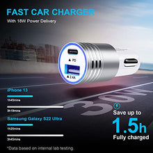 Load image into Gallery viewer, USB C Car Charger for Google Pixel 6/6 Pro 5/5a 4/4a/4xl 3/3a/3xl 2/2xl, 30W PD Fast Charging Type C Car Charger Adapter with USB C to USB C Cable for Samsung Galaxy S22 Ultra S21+ S20 FE 5G Note 20