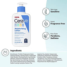 Load image into Gallery viewer, CeraVe Baby Lotion | Gentle Baby Skin Care with Hyaluronic Acid and Ceramides | Paraben and Fragrance Free | 8 Ounce | Packaging May Vary