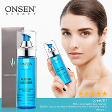 Load image into Gallery viewer, Onsen Japanese Aloe Vera Face Wash - Premium Nightly Facial Cleanser for Makeup Removal, Heals Dry & Sensitive Skin, Hyaluronic Acid, Curry Leaf Oil, Vitamin C & E, Gel Cleanser - 5.6 fl oz/165 ml
