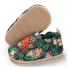 Load image into Gallery viewer, TIMATEGO Toddler Baby Boys Girls Shoes Non Skid Slipper Sneaker Moccasins Infant First Walker House Walking Crib Shoes(6-24 Months) Baby Slipper 9-12 Months Infant, 01 Green Lion