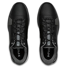 Load image into Gallery viewer, Under Armour Men's Fade RST 3 Golf Shoe, Black (001)/Black, 8