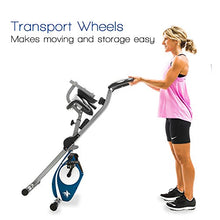 Load image into Gallery viewer, XTERRA Fitness FB350 Folding Exercise Bike, Silver