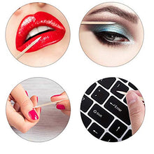Load image into Gallery viewer, Fenshine 400 Count Microblading Cotton Swab, Cotton Swabs Pointed Tip, Cotton Swabs Wood Sticks, Cotton Tipped Applicator, Tattoo Permanent Supplies, Makeup Cosmetic Applicator Sticks (400PCS)