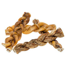 Load image into Gallery viewer, Redbarn 7" Braided Bully Sticks for Dogs. Natural, Grain-Free, Highly Palatable, Long-Lasting Dental Chews Sourced from Free-Range, Grass-Fed Cattle