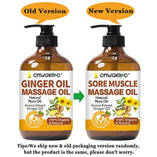 Load image into Gallery viewer, Massage Oil for Massage Therapy Kit,Ginger Oil Lymphatic Drainage-Arnica Sore Muscle Oil Massage &Lavender Oil Relaxing Massage Oils,Massage Kit With Massage Roller Ball Valentines Gifts for Men Women