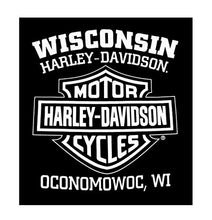 Load image into Gallery viewer, Harley-Davidson Men's Shirt, Hand Made Willie G Skull Long Sleeve 30294032 (S) Black