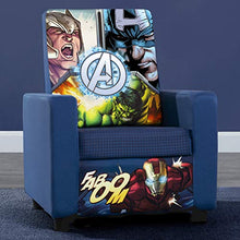 Load image into Gallery viewer, Delta Children Marvel Avengers High Back Upholstered Chair