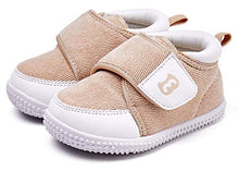 Load image into Gallery viewer, BMCiTYBM Baby Shoes Boy Girl Infant Sneakers Winter Warm Non Slip First Walkers 6 9 12 18 24 Months Brown Size 6