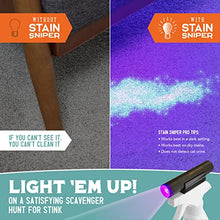 Load image into Gallery viewer, ANGRY ORANGE Pet Odor Eliminator for Strong Odor - Citrus Deodorizer for Dog Urine Smells on Carpet, Furniture & Floors - Puppy Supplies (24 Fl Oz + UV Flashlight)