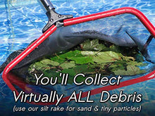 Load image into Gallery viewer, Pool Net Skimmer Fine Mesh - ProTuff Unlimited Free Replacements - 3X Faster Pro Grade Pool Nets for Cleaning Heavy Duty Leaf, Small & Large Debris Messes