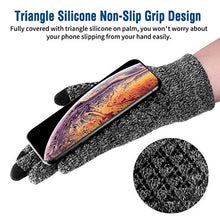 Load image into Gallery viewer, COOYOO Winter Gloves for Women and Men,Touchscreen Gloves,Knit Wool,Running Gloves,Anti-Slip Silicone Gel - Elastic Cuff - Thermal Soft Wool Lining