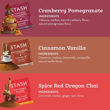 Load image into Gallery viewer, Stash Tea Fall for Autumn 6 Flavor Tea Sampler, 6 Boxes With 20 Tea Bags Each (120 Tea Bags Total)