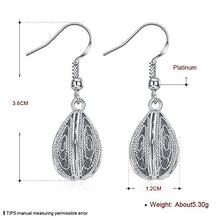 Load image into Gallery viewer, Platinum Gold Dangle Earrings Jewelry Birthday Gifts Presents Gemstone for Women Anniversary Zirconia Tassel Drop Crystal