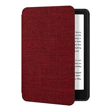 Load image into Gallery viewer, Ayotu Fabric Case for All-New 6.8" Kindle Paperwhite & Signature Edition (11th Gen, 2021 Release) - Lightweight Smart Cover with Auto Wake/Sleep - Support Back Cover Adsorption, Red