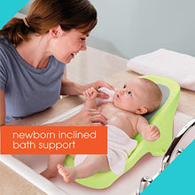 Load image into Gallery viewer, Summer Comfort Height Bath Tub – Elevated and Spacious Baby Bathtub with Newborn Bath Support – Extended Use Features Include Stand-Alone Kneeler and Stepstool