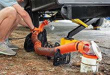 Load image into Gallery viewer, Camco 43031 10ft Sidewinder RV Sewer Hose Support, Made From Sturdy Lightweight Plastic, Won't Creep Closed, Holds Hoses In Place, No Need For Straps