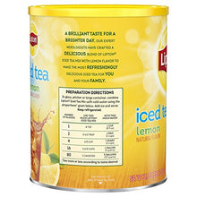 Load image into Gallery viewer, Lipton Black Iced Tea Mix, Lemon, 50.3 Ounce