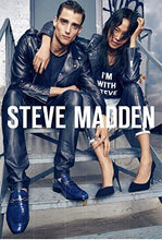 Load image into Gallery viewer, Steve Madden Men's Red Simulated Tiger's Eye Square Accent Franco Chain Bracelet in Stainless Steel, Silver-Tone, One Size