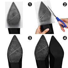 Load image into Gallery viewer, Sole Stickers Self-Adhesive Sole Cover Protectors Anti-Slip Sole Stickers for High Heels (Transparent,4 x 30 Inch)