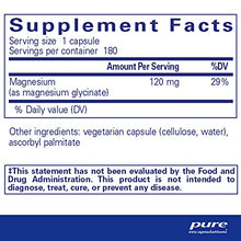 Load image into Gallery viewer, Pure Encapsulations Magnesium (Glycinate) | Supplement to Support Stress Relief, Sleep, Heart Health, Nerves, Muscles, and Metabolism* | 180 Capsules
