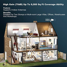 Load image into Gallery viewer, SolidRF Cell Phone Booster for Home Up to 8, 000 sq ft Dual Interior Antennas Office Multiroom | Verizon, AT&T, T-Mobile, Sprint & More Signal Plus Cell Signal Booster Kit