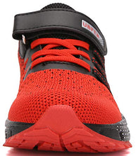 Load image into Gallery viewer, KUBUA Kids Sneakers for Boys Girls Running Tennis Shoes Lightweight Breathable Sport Athletic Red