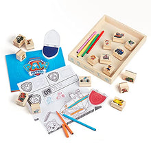 Load image into Gallery viewer, Melissa & Doug PAW Patrol Wooden Stamps Activity Set with Markers, Activity Pad (25 Pieces)
