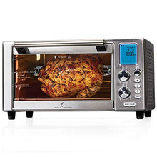 Load image into Gallery viewer, Emeril Everyday 360 Deluxe Air Fryer Oven, 15.1” x 19.3” x 10.4” with Accessory Pack, Silver