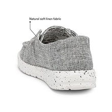 Load image into Gallery viewer, Hey Dude Women's Wendy L Linen Size 10 | Women’s Shoes | Women’s Lace Up Loafers | Comfortable & Light-Weight