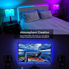 Load image into Gallery viewer, ShinePick Led Strip Lights 16.4ft Waterproof SMD 5050 150LEDs Light Strips Kit with 44 Keys Remote Controller and 12V Power Supply