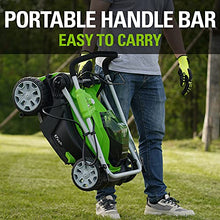 Load image into Gallery viewer, Greenworks 40V 17" (2-In-1) Push Lawn Mower, 4.0Ah Battery and Charger Included