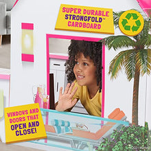 Load image into Gallery viewer, WowWee Pop2Play Barbie Playhouse – Lifesize Pretend Play Dreamhouse for Kids – Folds Flat for Easy Storage