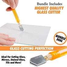 Load image into Gallery viewer, HOME PRO SHOP Bottle Cutter & Glass Cutter Kit- Wine Bottle Cutter DIY Tool- Glass Bottle Cutter Kit for Wine, Beer Bottles, Mason Jars - Bottle Cutting Kit w/Safety Gloves & Accessories