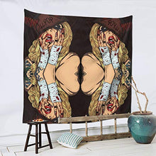 Load image into Gallery viewer, Ellinaskata in This Moment Maria Brink Whore Wall Tapestry Wall Hanging Art Living Room Bedroom Home Decoration (59x59inch).